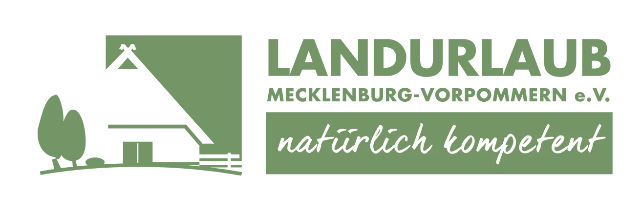 Logo von LANDURLAUB Mecklenburg-Vorpommern e.V. im Querformat
